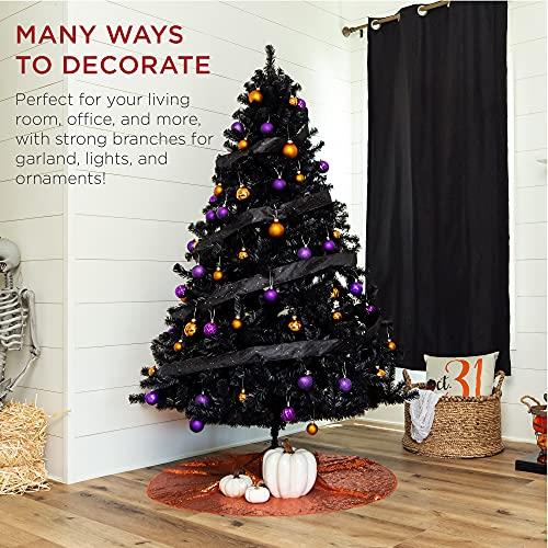 6ft Black Alaskan Pine Christmas Treeation