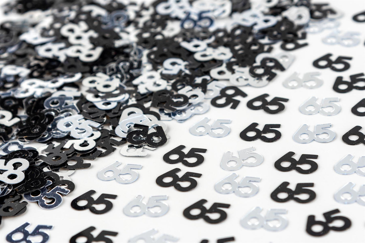 4 packs 65th Confetti
