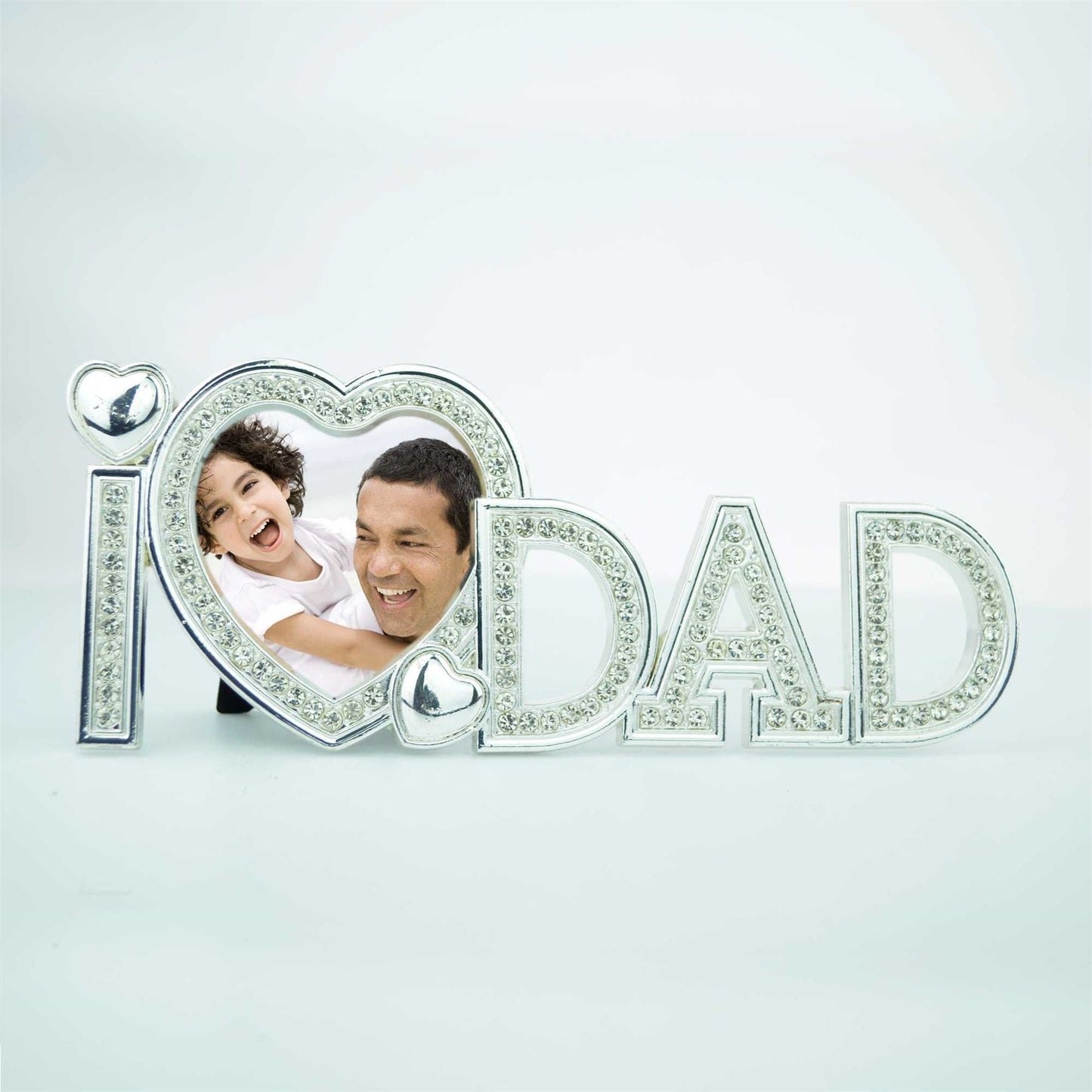 Shatchi I Love Dad Photo Frame 3" x 3"
