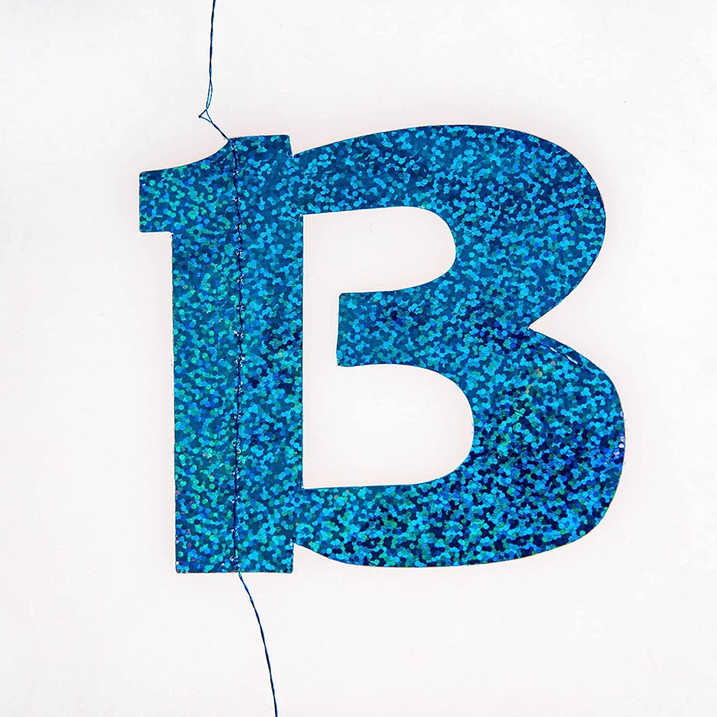 6PCS x 5ft 13th Birthday String Glitz Blue