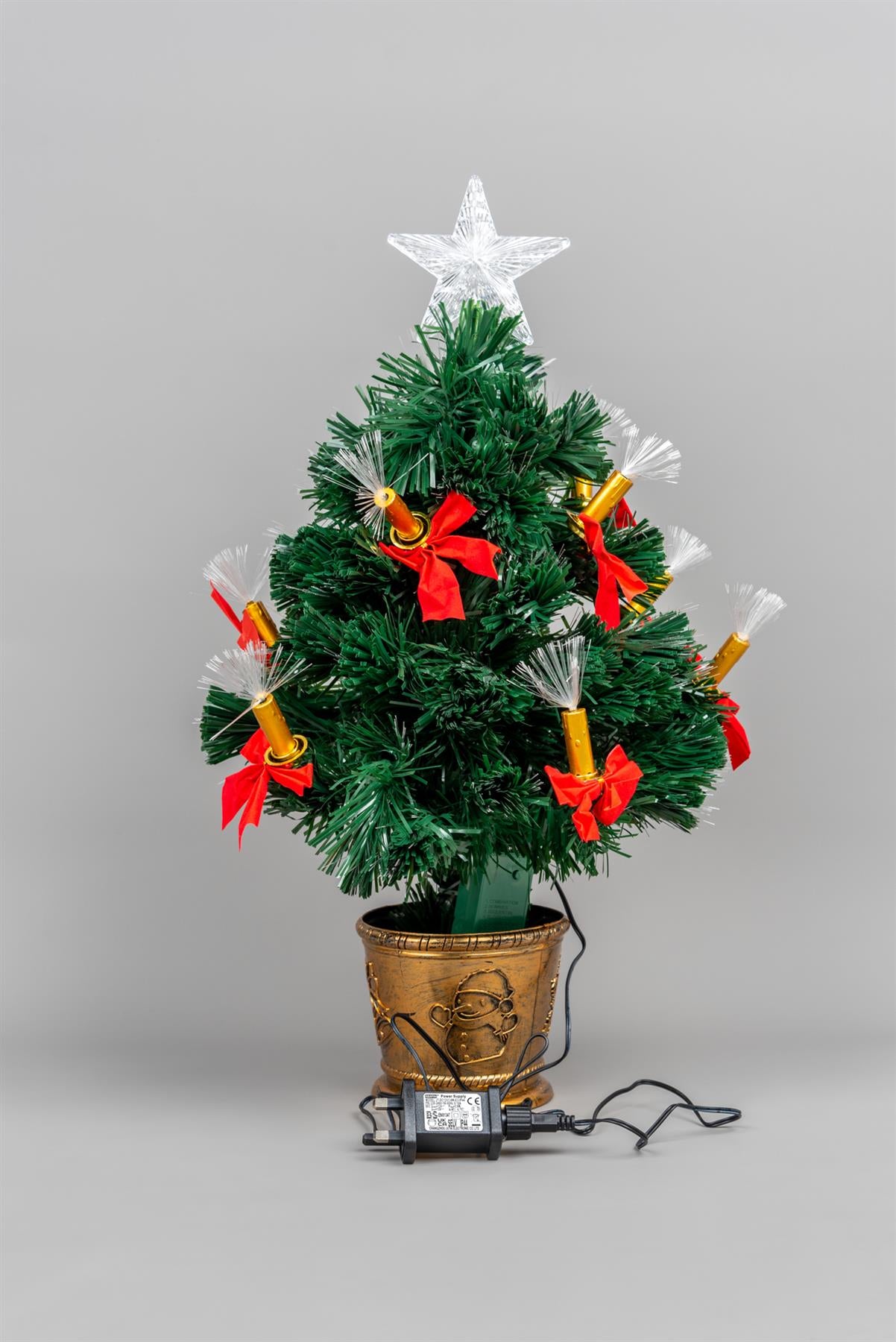 2ft Fibre Optic Tree with Candle