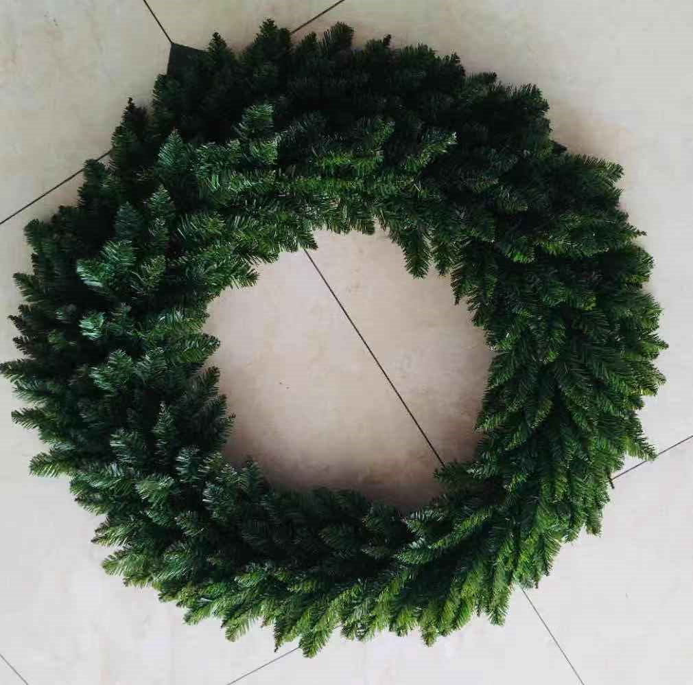 100cm Imperial Green Wreath with 430 Tips