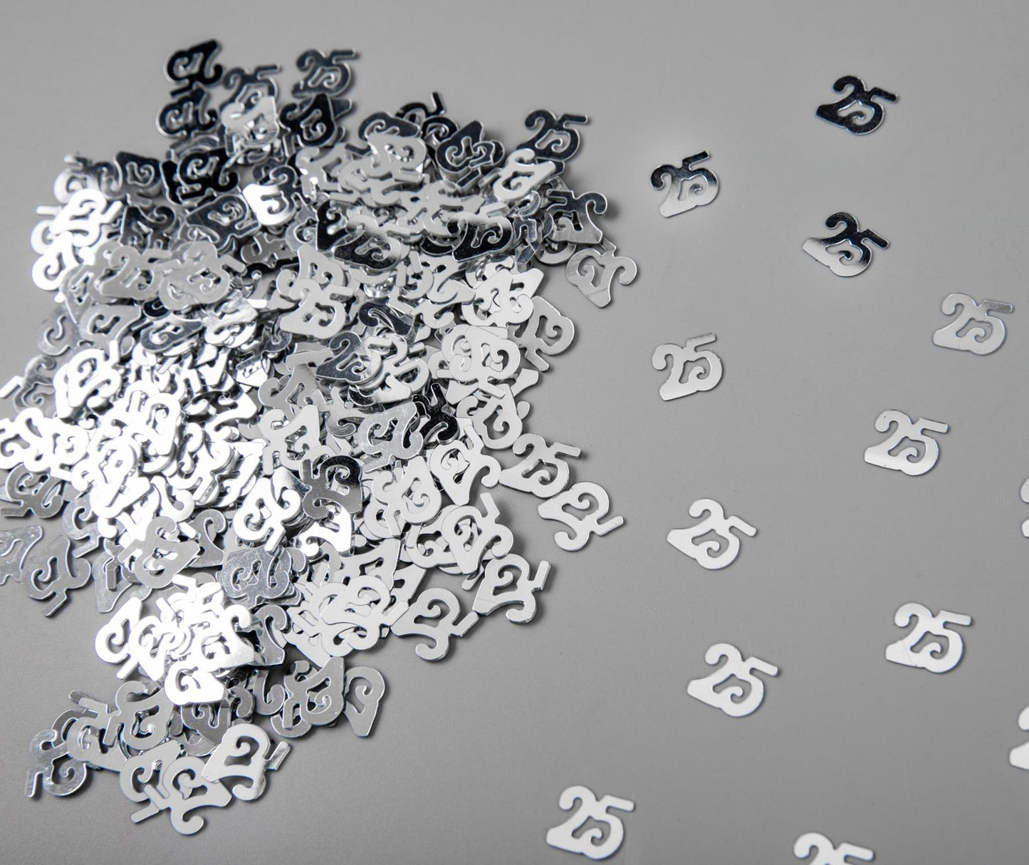25th Confetti Silver 14G 1PK