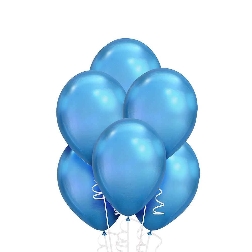 100 Blue Balloons (12")