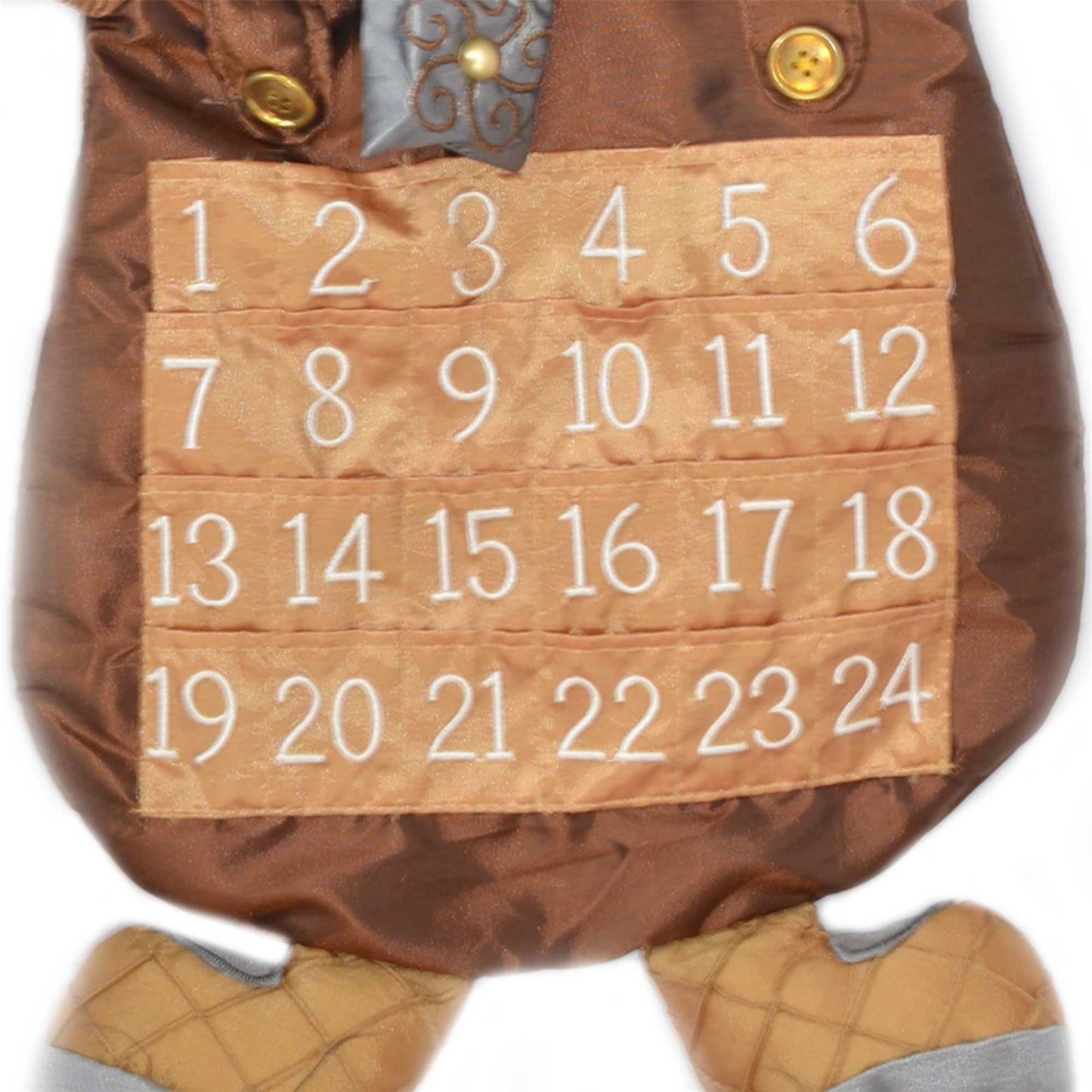 Fabric Snowman Advent Calendar