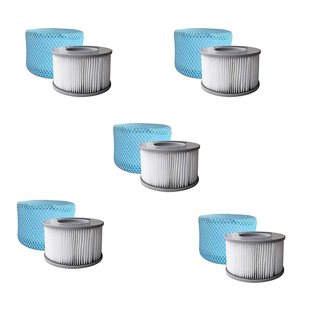 12 Filter Cartridges and 2 Mesh Covers