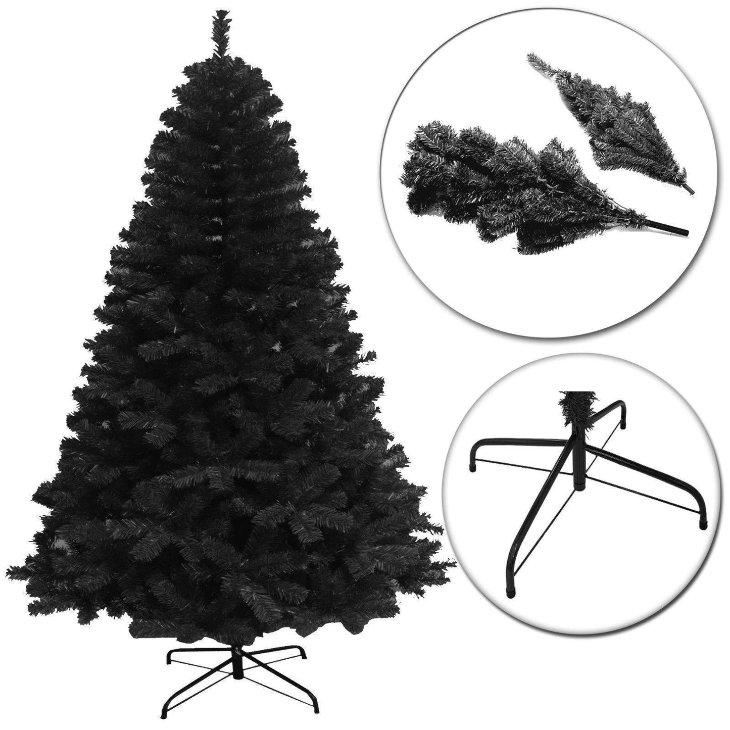 7ft Black Alaskan Pine Tree