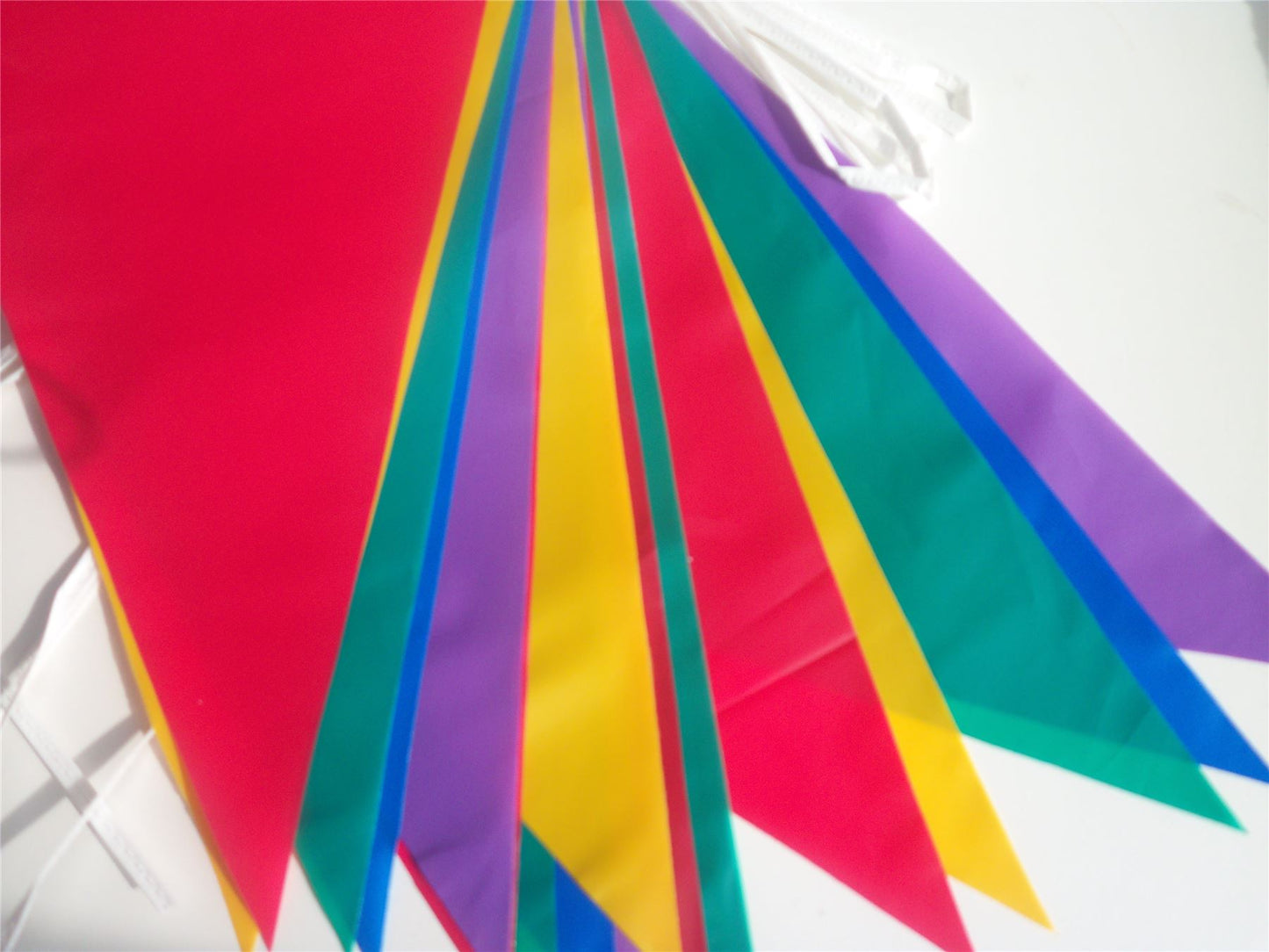 40m Giant Multicolour Bunting 80 Flags