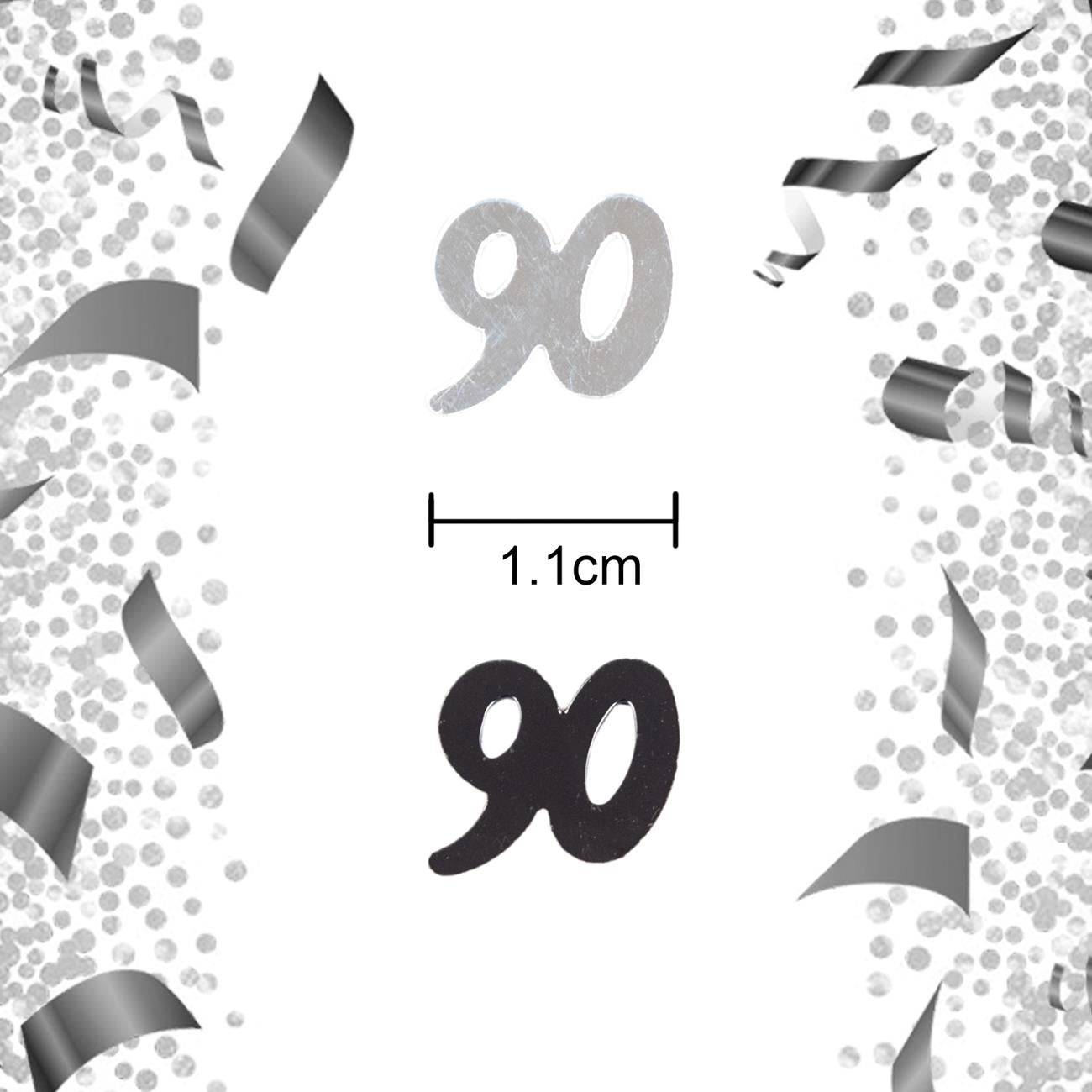 1 Pack 90th Birthday Confetti