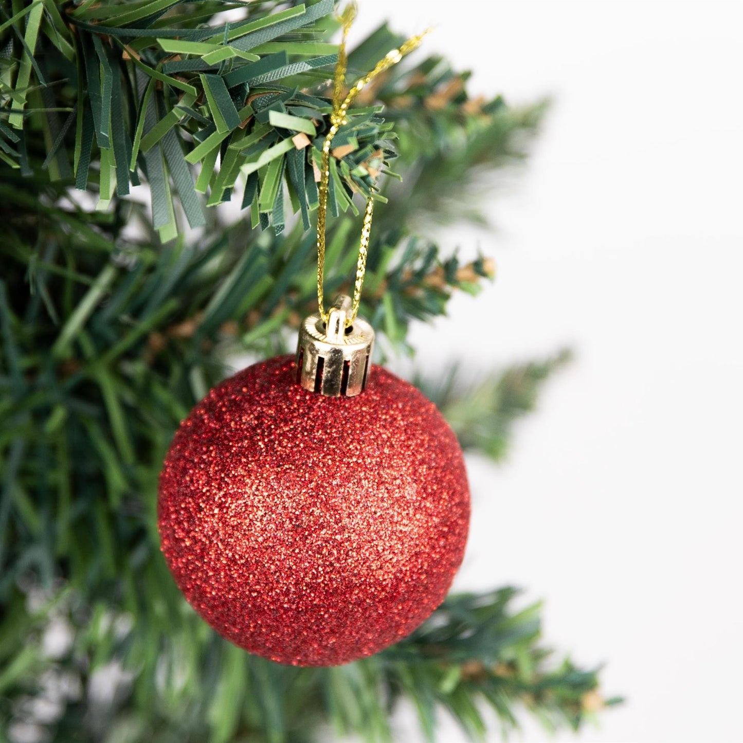 Dark Red Baubles 5CM 9PCS