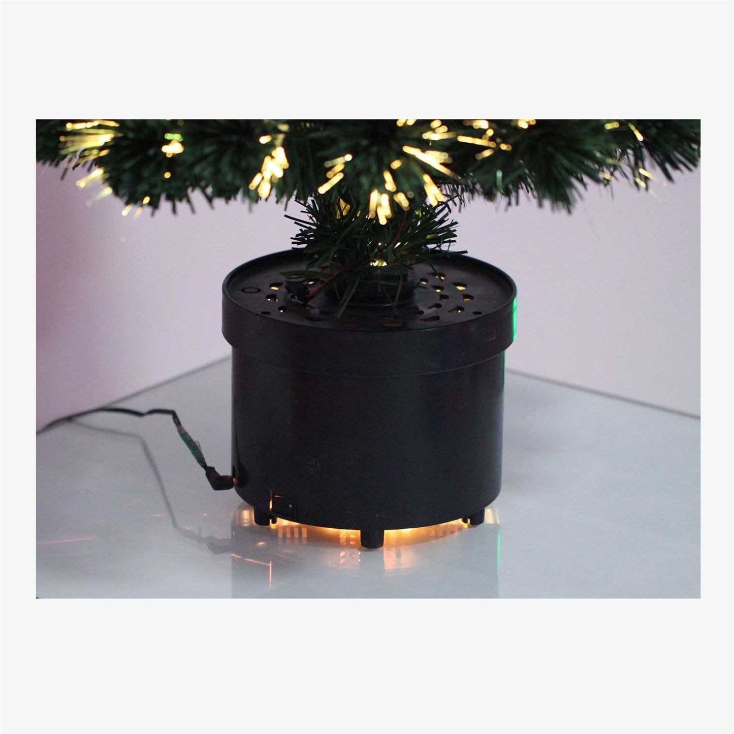 2ft Nebula LED Fibre Optic Xmas Tree