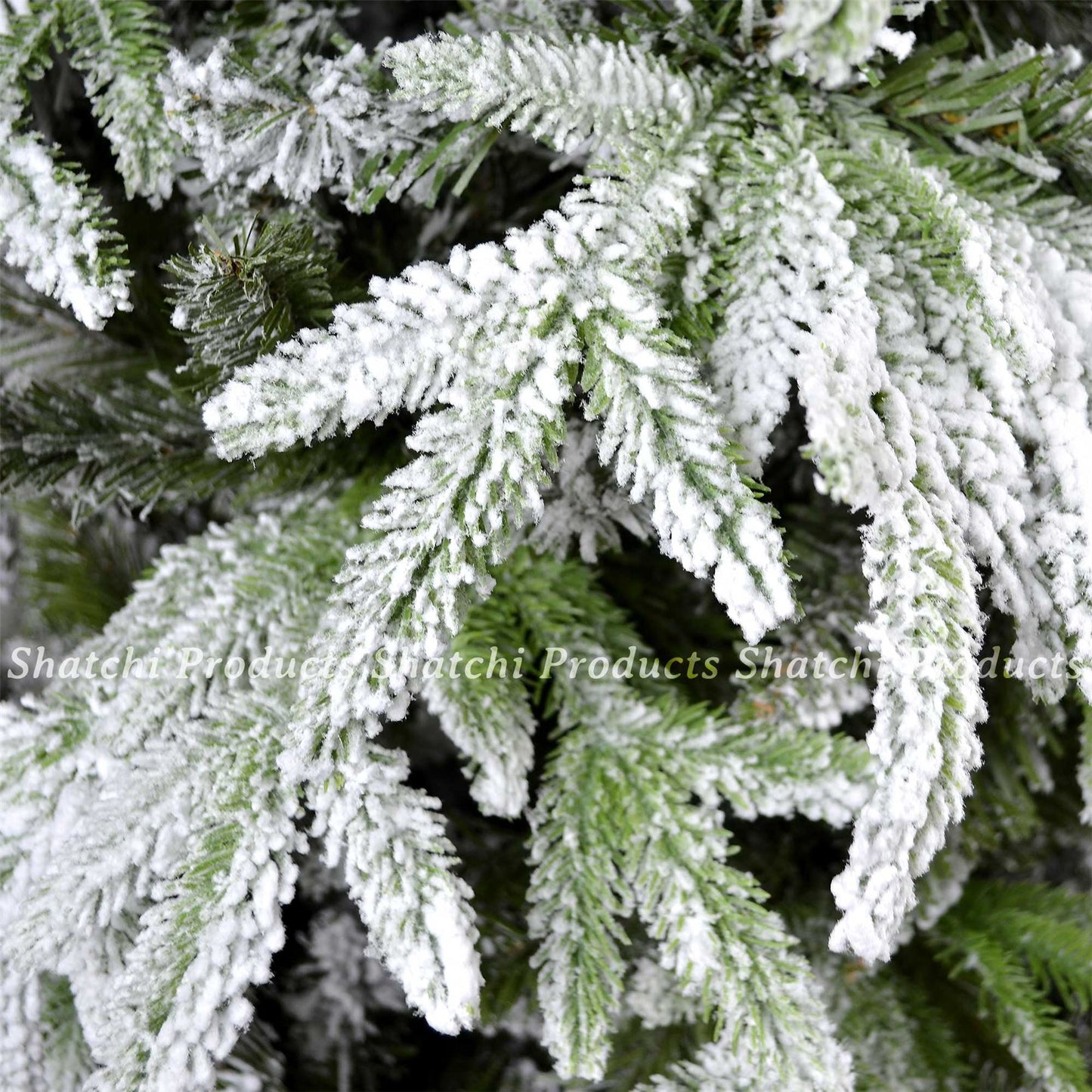 8ft Lapland Snow Covered Christmas Tree