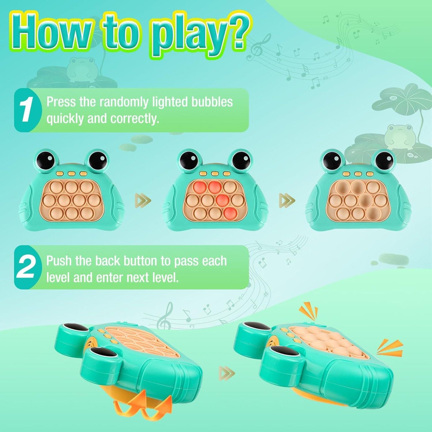 Frog Quick Push Game