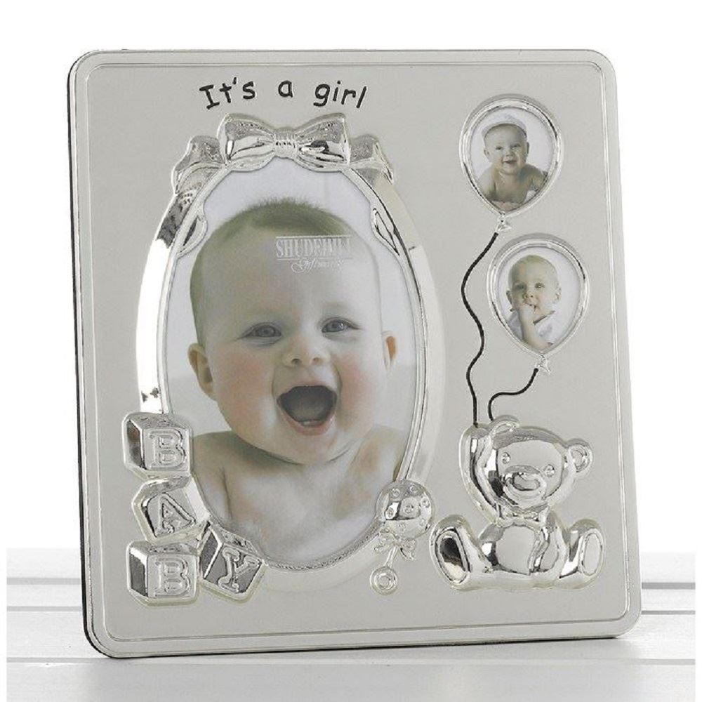 It's a Girl 3 Pic Photo Frame
