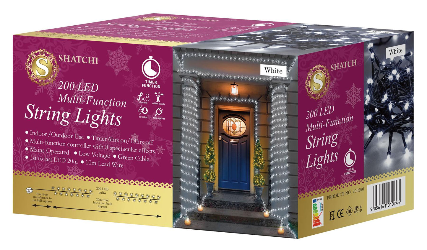 200W LED GC Multi Fun String Lights 20m