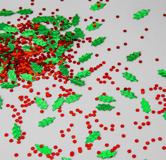 14g Holly Confetti