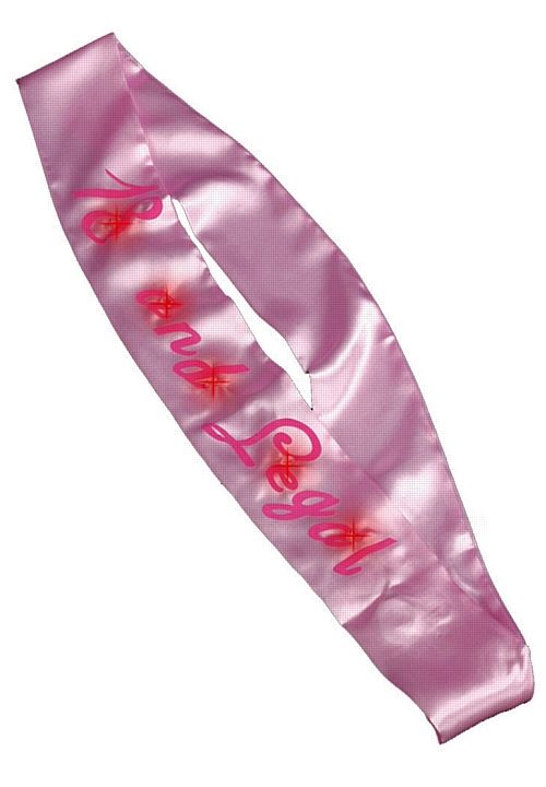Flashing 18th Birthday Sash