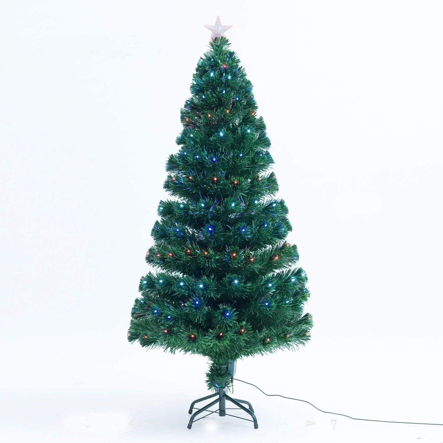 4ft Nebula LED Fibre Optic Christmas Tree