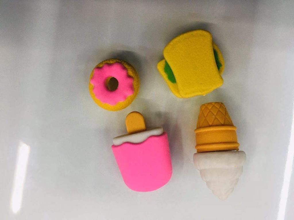 Novelty Ice Cream Sandwich Eraser