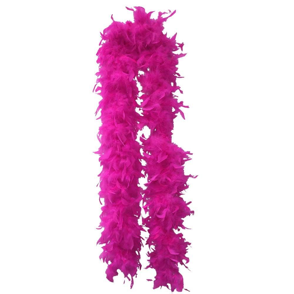 80g Hot Pink Feather Boa