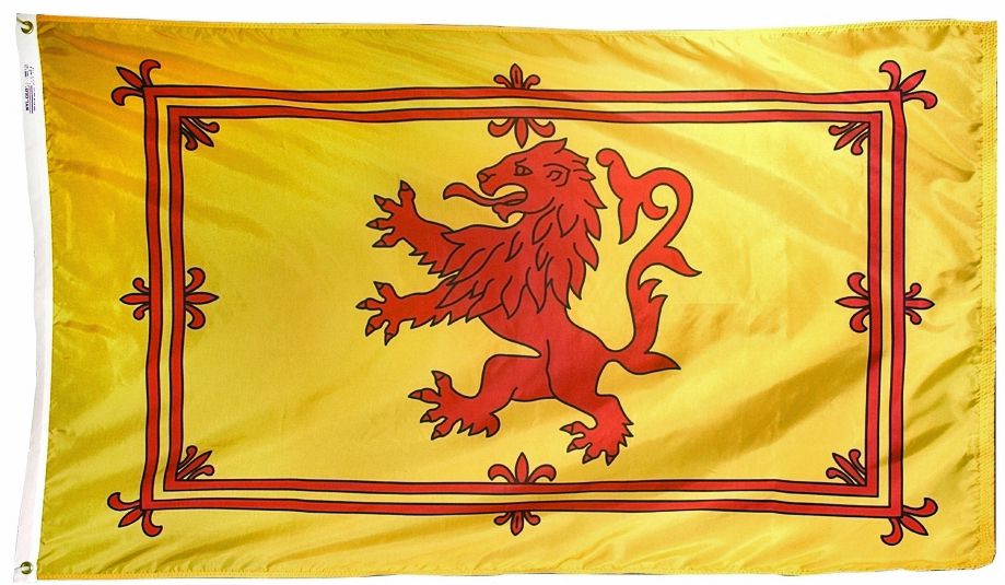 Scotland Rampant Lion Flag 5x3ft