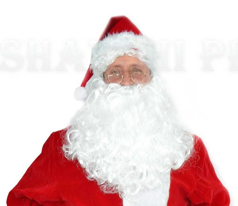 Santa Beard and Wig Costume Accessory