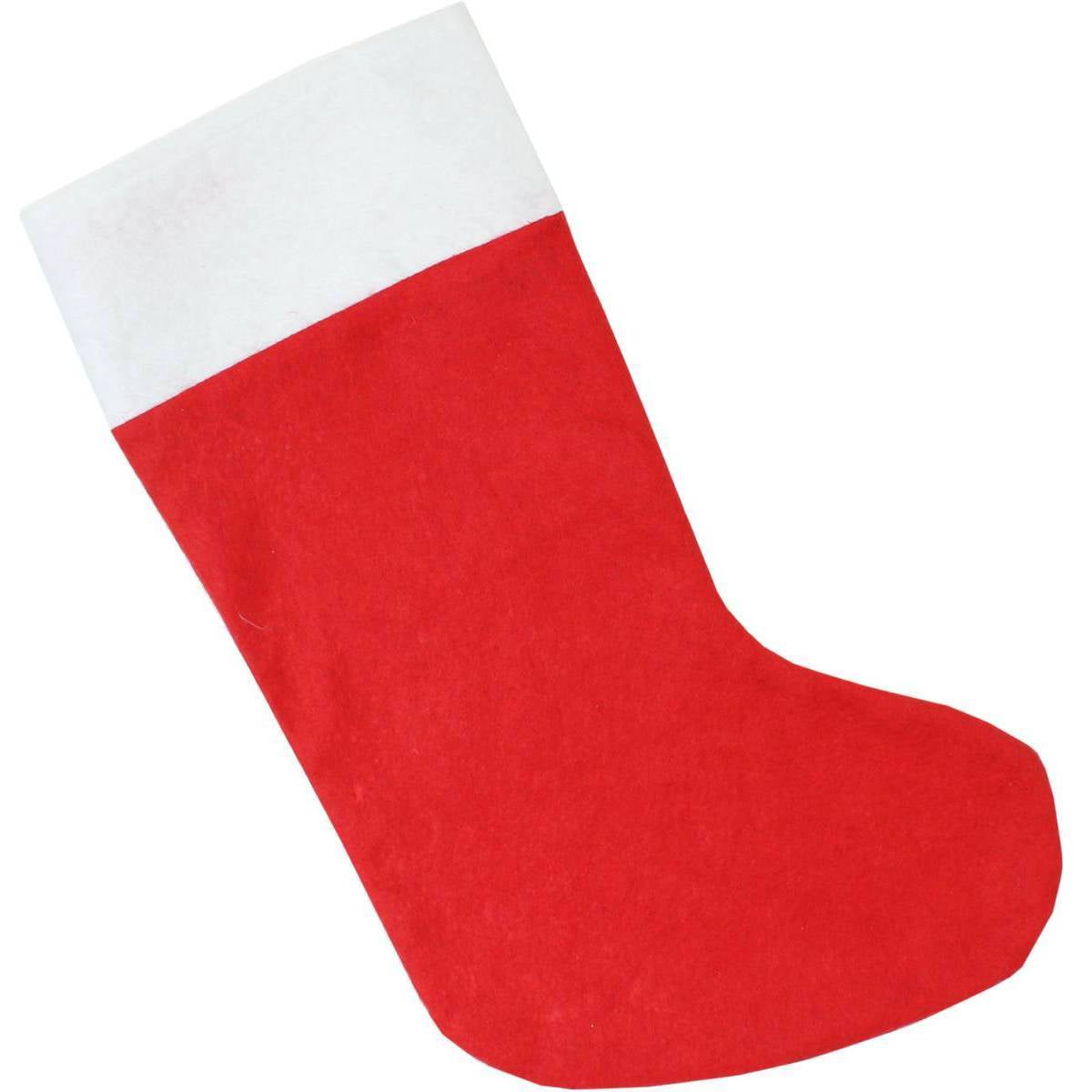 Red Felt Santa Stocking