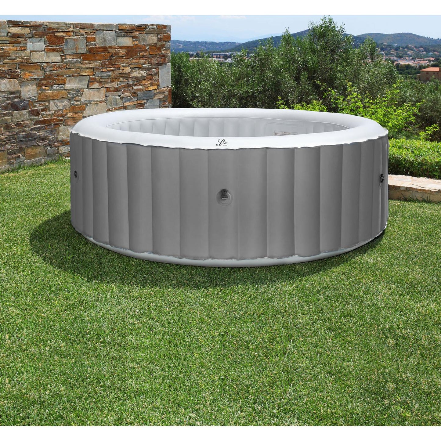 MSpa Lite Series 4 Bathers Hot Tub - Grey