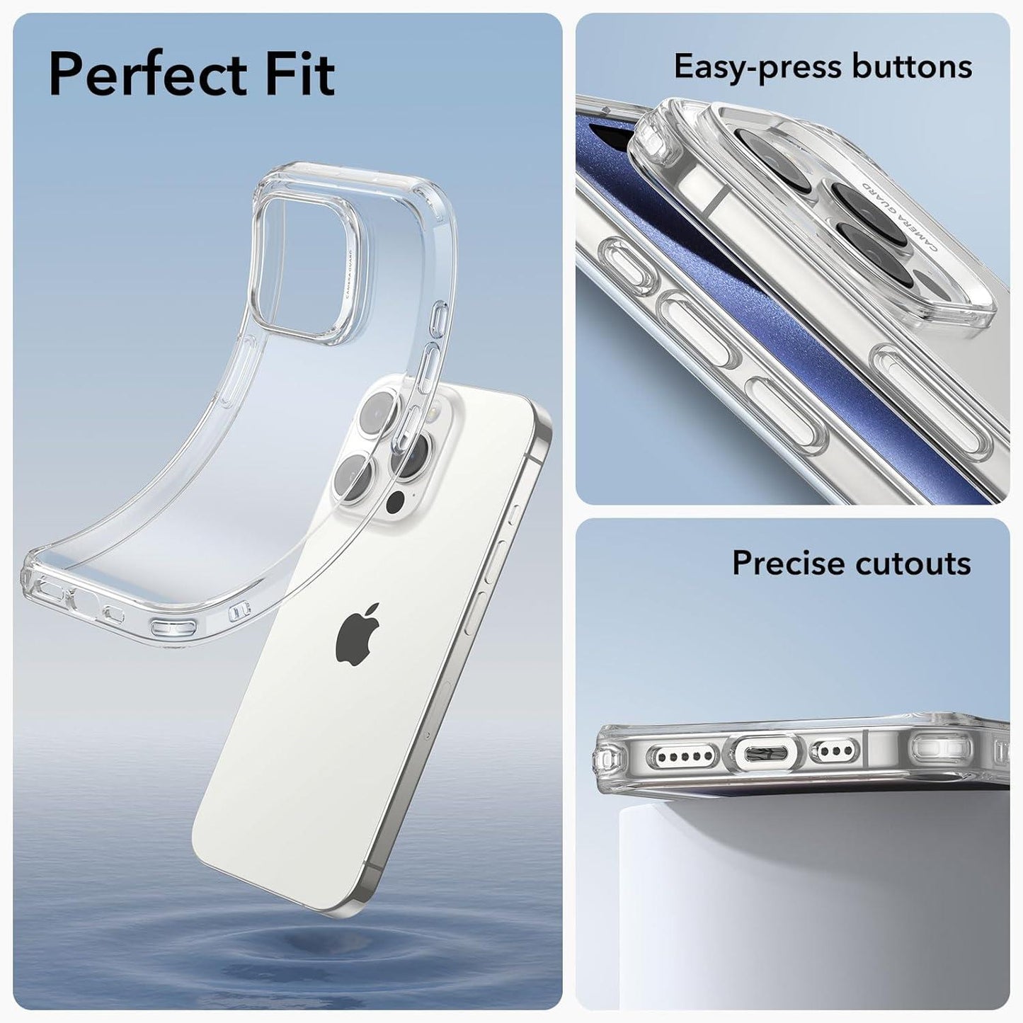 Clear iPhone 15 Pro Max Case