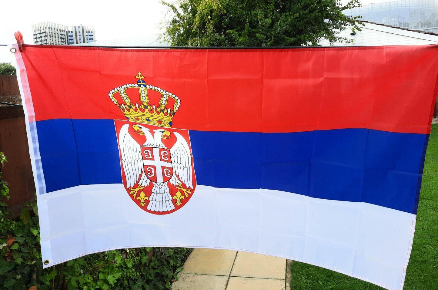 Serbia Flag (5x3ft)