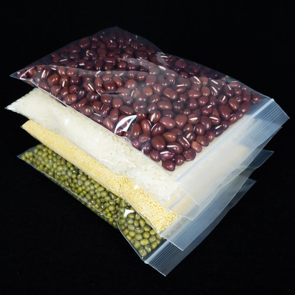 1000 Zip Seal Bags - Clear Plastic Zip Lock 8" x 11"