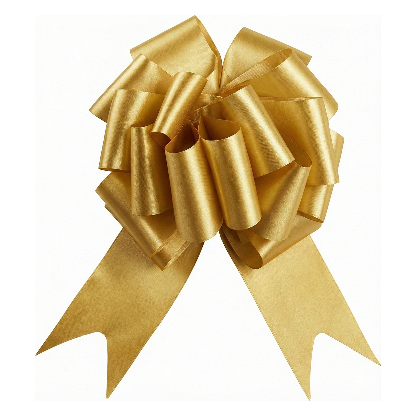 10 Gold Pullbows - 30mm