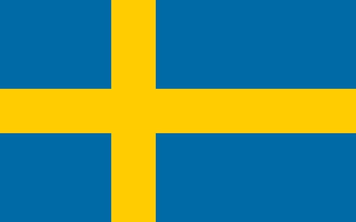 Sweden Flag 5x3ft With Eyelets