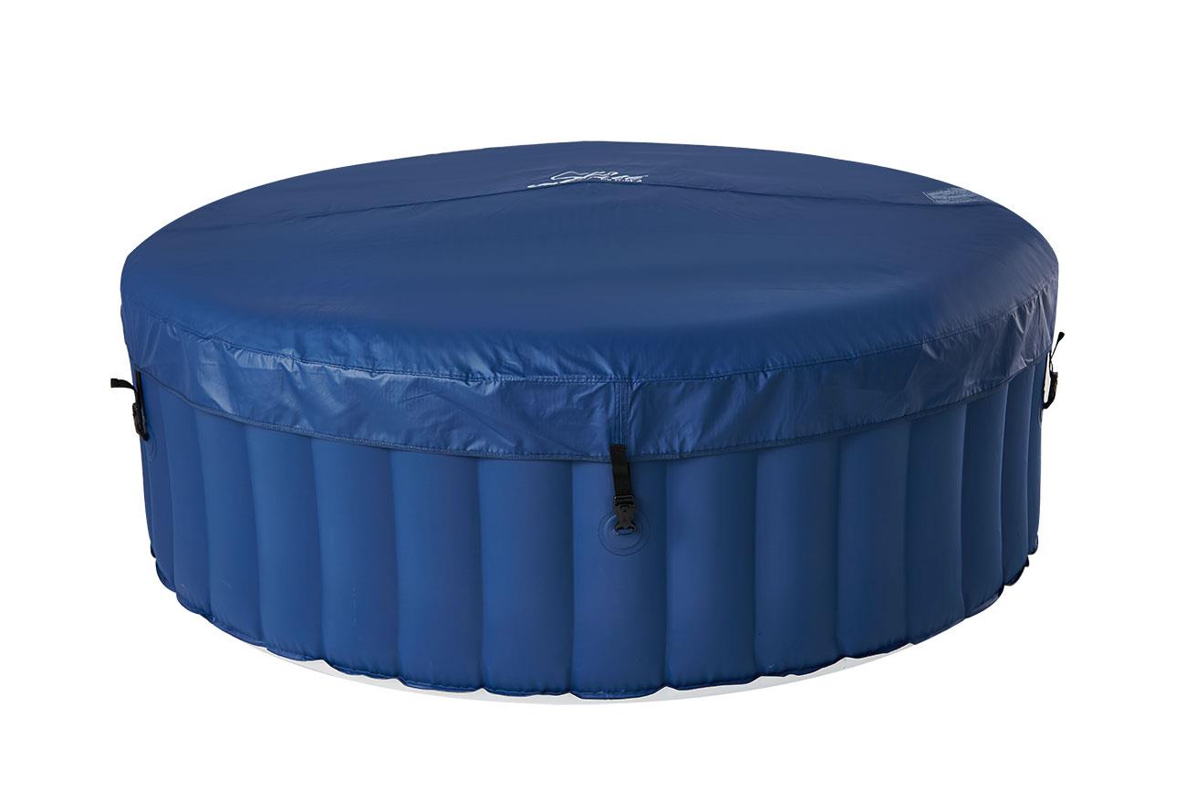 MSpa Lite Series 4 Bathers Hot Tub - Navy Blue