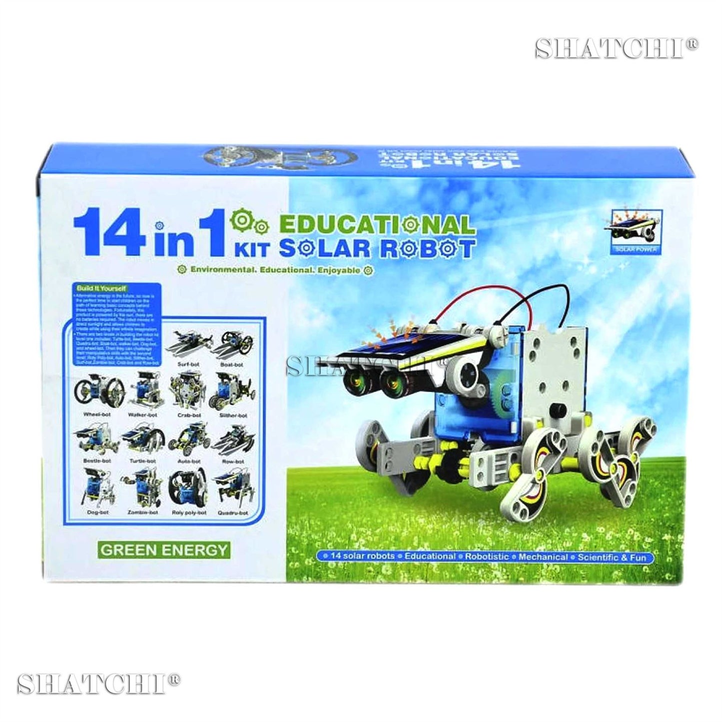 14 in 1 Solar Robot Kit DIY