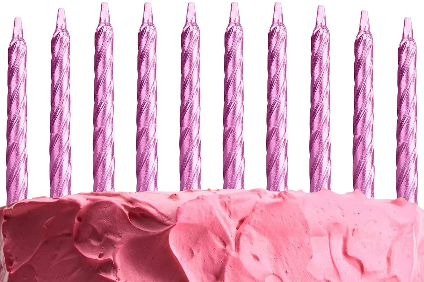 10pcs Light Pink Candles for Birthday Anniversary