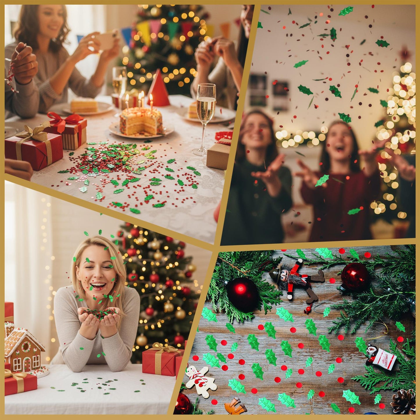 14g Holly Confetti