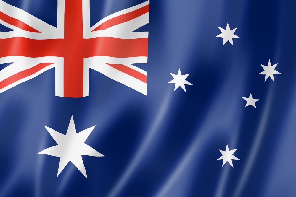 Australia Flag 5x3ft With Eyelets