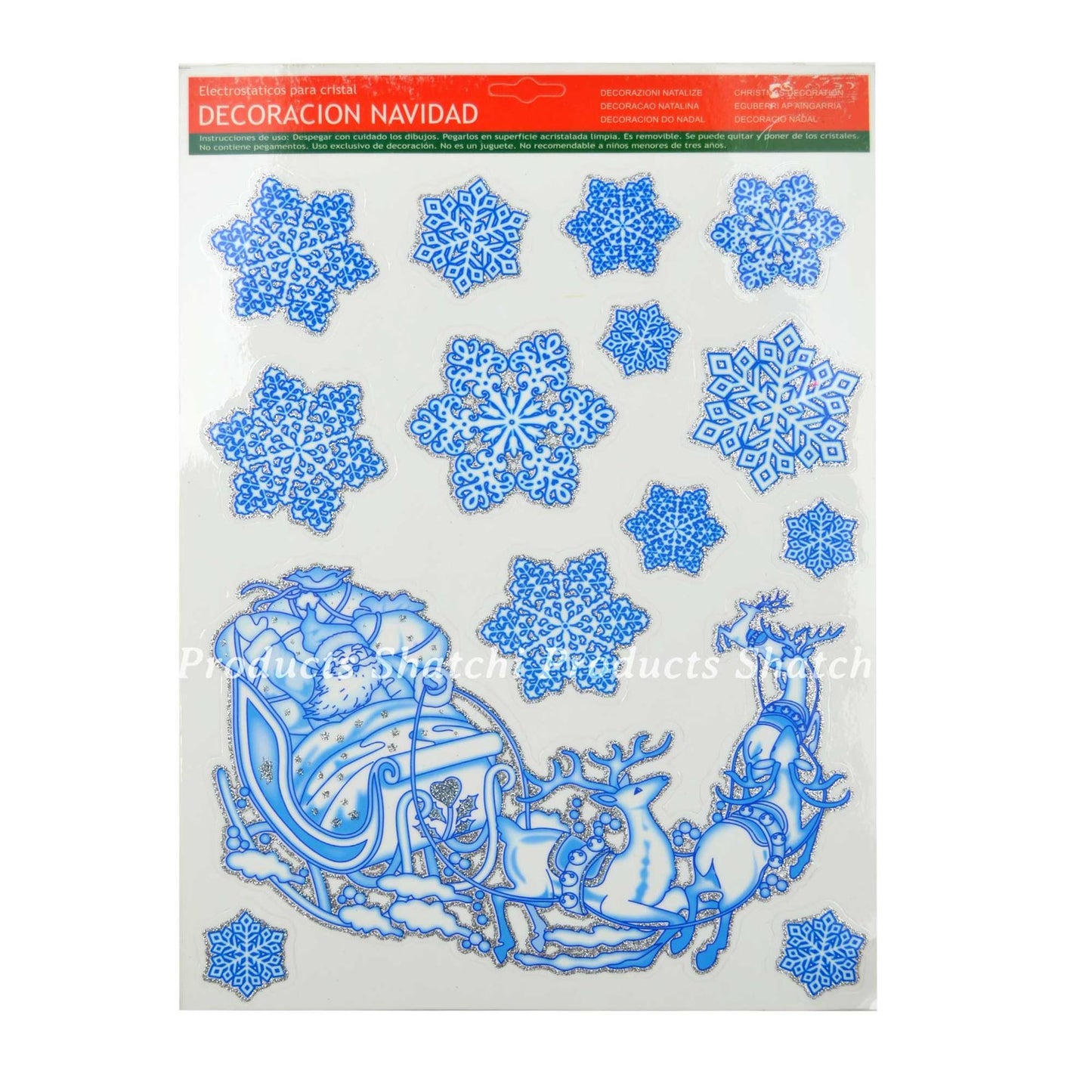 4 Christmas Sticker Sheets