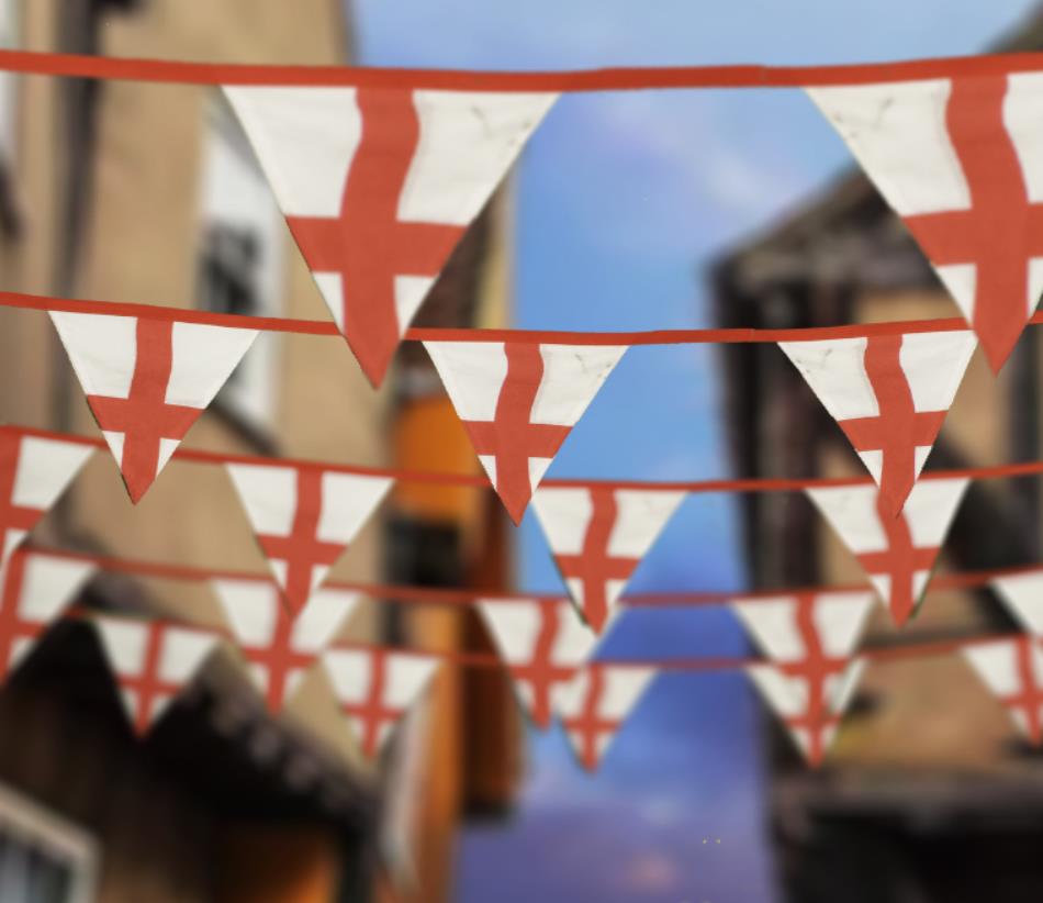 5m St George England Retro Bunting