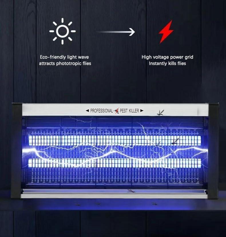 UV Tube Mains Operated Pest Killer 40W 1500V - 63.5x6x25cm