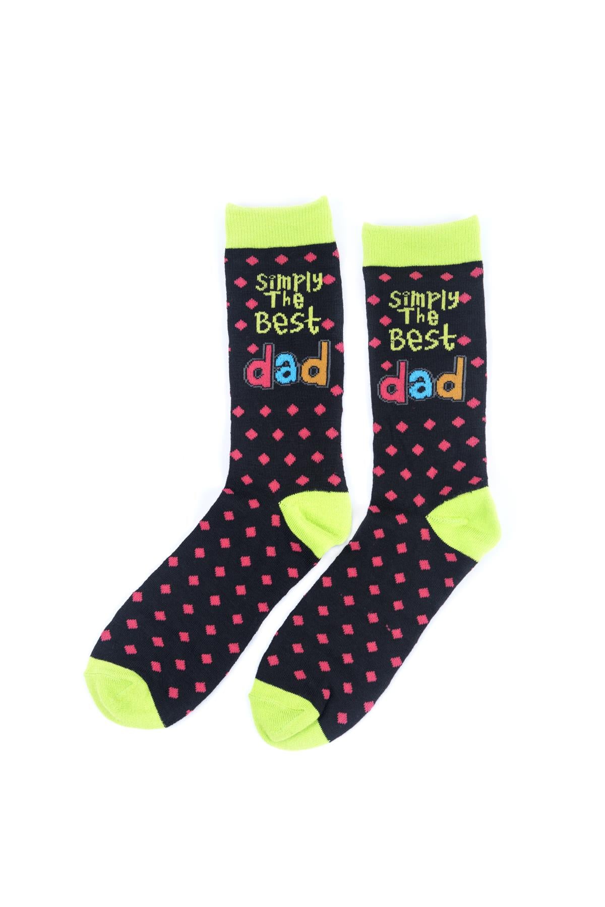 Simply The Best Dad Socks