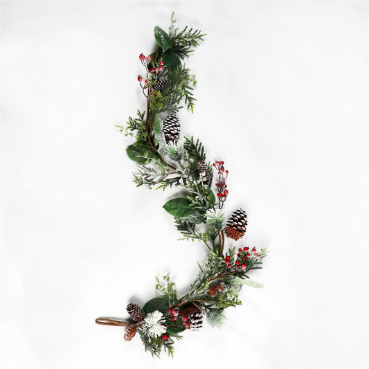 150cm Decorative Garland with Berry Flowers