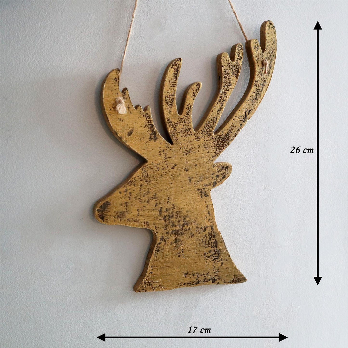 Golden Deer Hanging Decorations