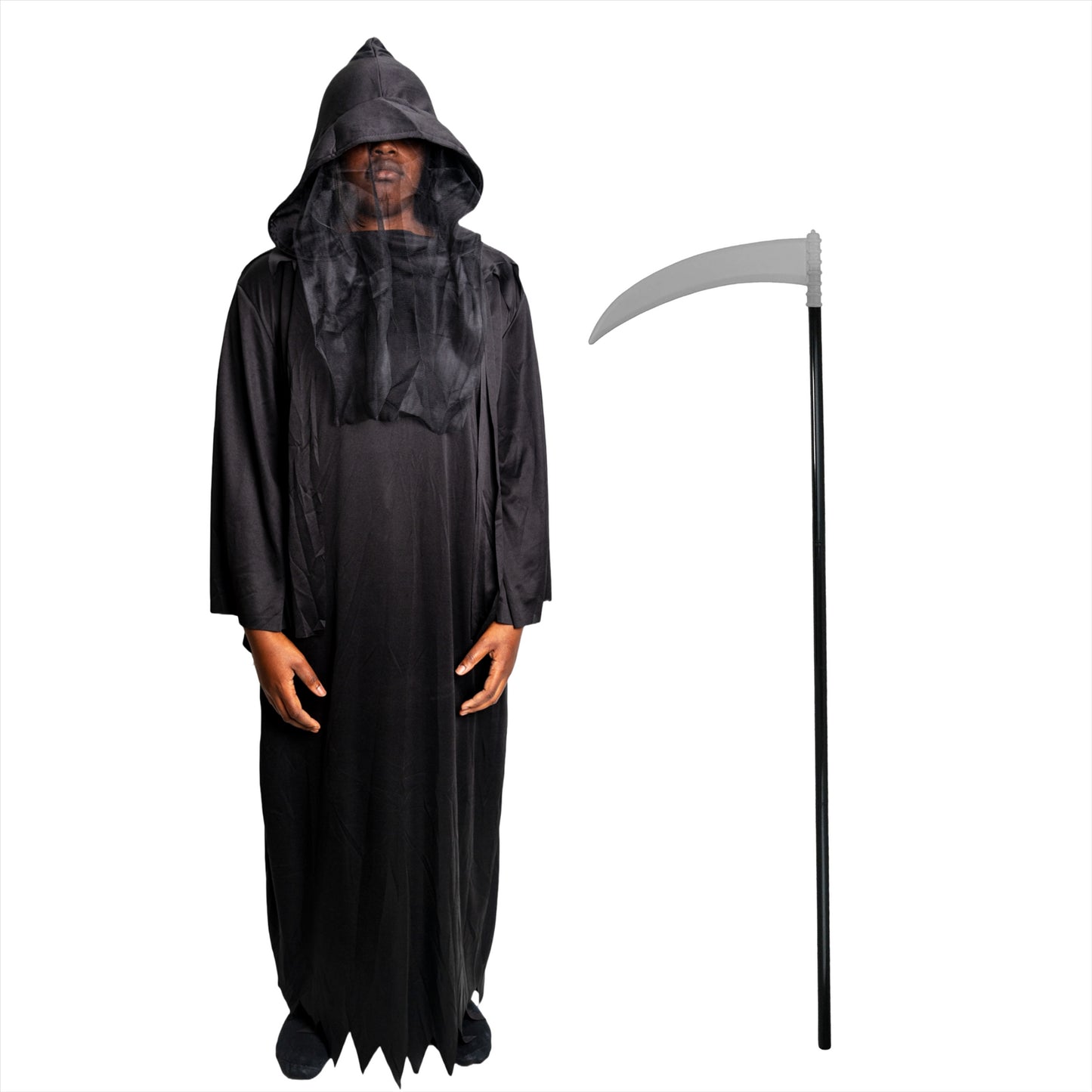 Men's Halloween Phantom Costume with Weapons