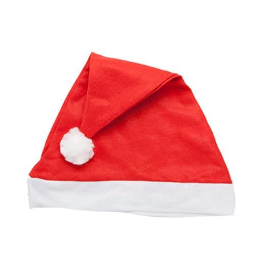 10 x Felt Santa Hats