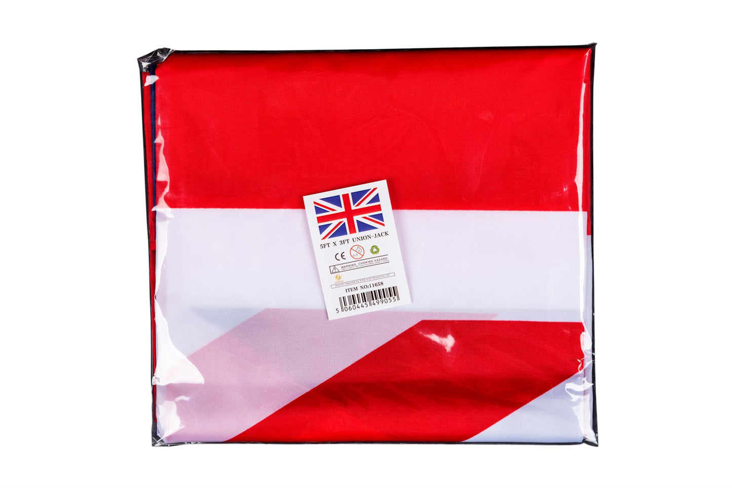 2 Union Jack Flags (5x3ft)