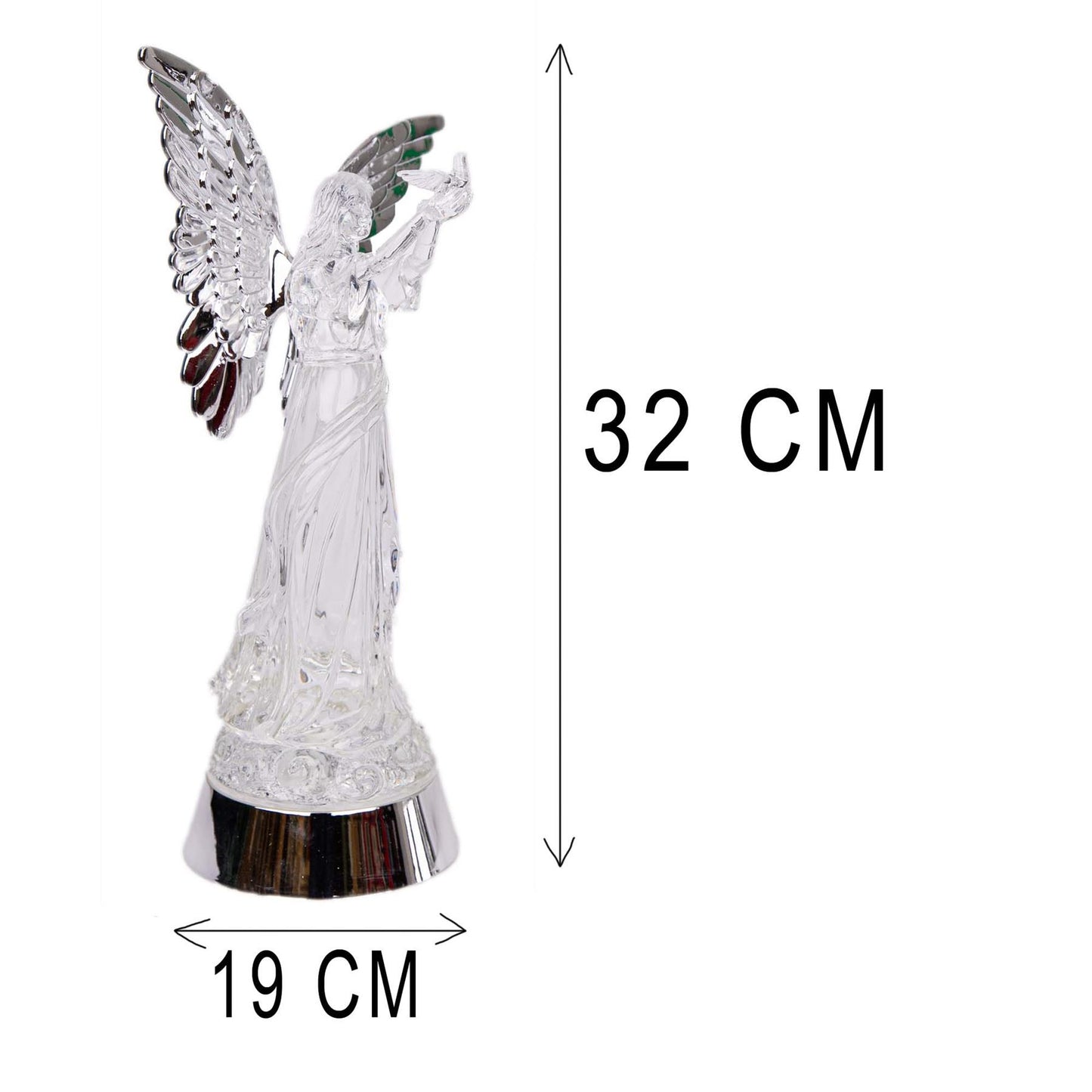 Light Up Ice Angel Spinner