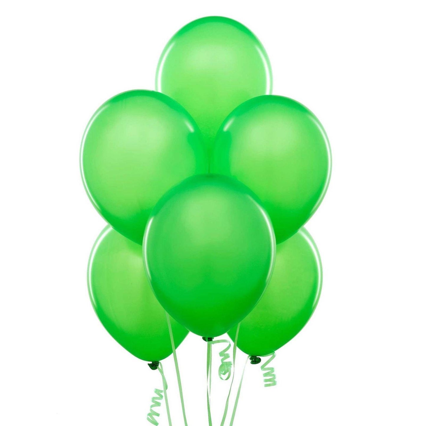 10pcs Light Green Latex Balloons (12")