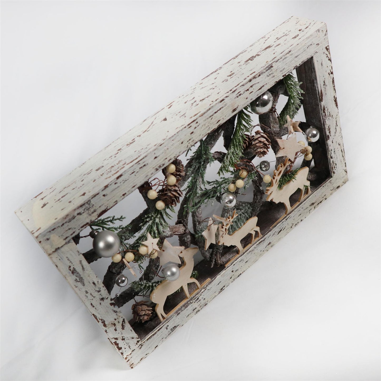 Rustic Wooden Frame - 40cm